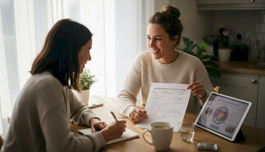 Wellness consultant discussing CBD vs THC options