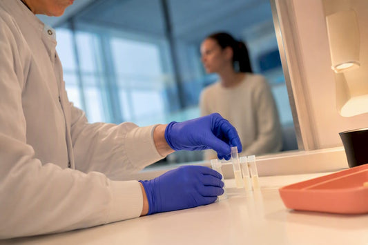 Clinical research samples arranged for menstrual study