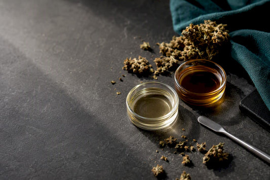 Hemp extracts and botanical material for CBD comparison